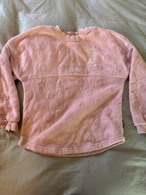 Disneyland Resort pink fuzzy Spirit Jersey, kids